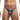 Colorful men's underwear with a space-themed design on a white background