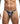 Colorful men's underwear with a space-themed design on a white background