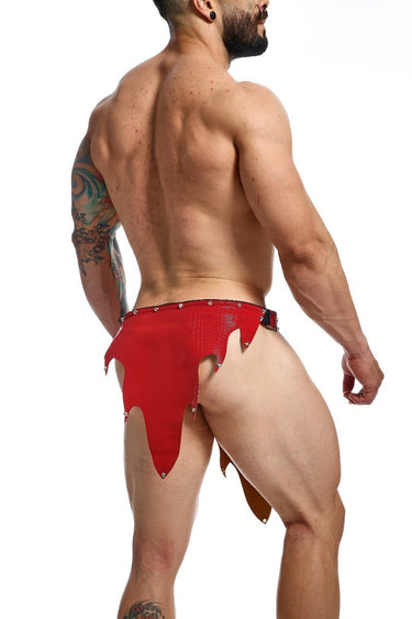 DNGEON FIRE SKIRT-DMBL11-Red-OS-2