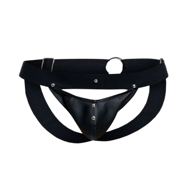 Jockstrap - DNGEON Peekaboo Jockstrap - Black - OS - DMBL04 - Black - OS - DNGEON - 13