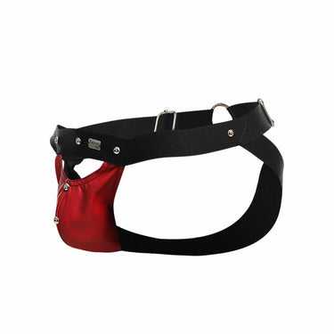 DNGEON Peekaboo Jockstrap - DMBL04 - Red - OS - 14