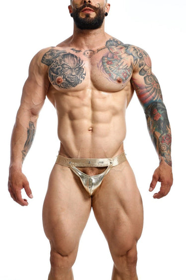 Jockstrap - DNGEON Peekaboo Jockstrap Mirror - SIlver Mirror - OS - DMBL04 - SilverMirror - OS - DNGEON - 7