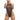 Femme X Open Back Bodysuit - FMX0009 - BlackMesh - OS - 1