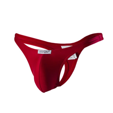 Thong - Joe Snyder Polyester Thong - Red - S - JS03 - PolRed - S - Joe Snyder - 7