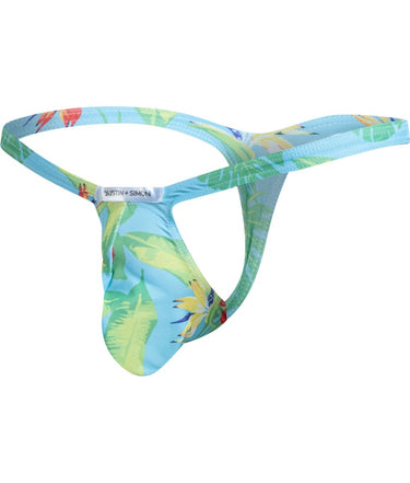 Justin + Simon Bulge Thong Wild Prints – Final Sale-XSJBU02-Hawaii-M-2