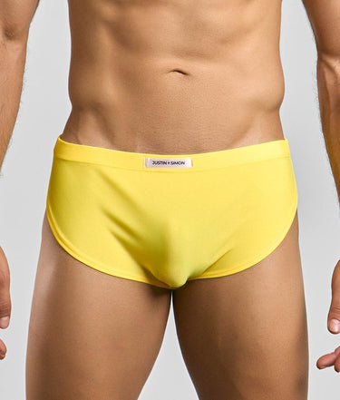 Justin + Simon Running Short-XSJ09-Yellow-SM-10