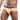 Malebasics Men's Sports Performance Hip Brief - MBM03 - Orange - M - 4