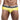Malebasics Men's Sports Performance Hip Brief - MBM03 - Orange - S - 1