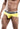 Malebasics Men's Sports Performance Hip Brief - MBM03 - Yellow - L - 14