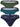 Mens 3PK Australian Latin Thongs Clever 100010 - S - Blue - Petrol - Green - Clever_100010_Blue - Petrol - Green_S - 7