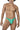 Mens 3PK Autralian Latin Thongs Clever 100007 - Clever_100007_Green - Pink - Blue_S - 6