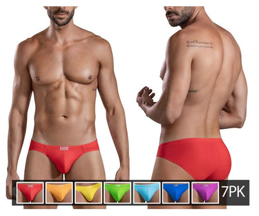 Mens 7PK Briefs Clever 519967 - Clever_519967_Multi - colored_S - 2