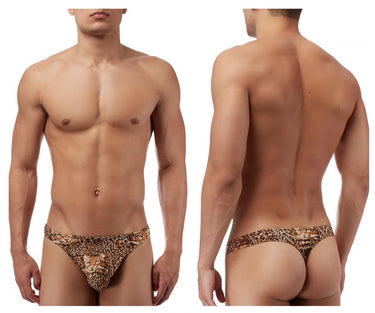 Mens Animal Wonder Thong Male Power 444030 - Male Power_444030_Brown_S/M - 2