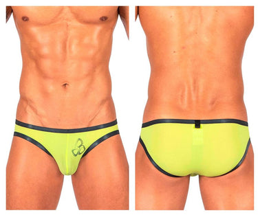 Mens Bare Bikini Private Structure BRUT4393 - Private Structure_BRUT4393_Yellow_S - 2