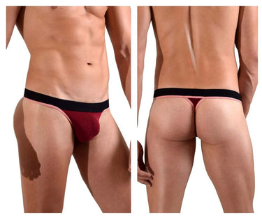 Mens Borderline Thongs Doreanse 1012 - BRD - Doreanse_1012 - BRD_Bordeaux_S - 2