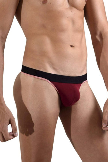 Mens Borderline Thongs Doreanse 1012 - BRD - Doreanse_1012 - BRD_Bordeaux_S - 1