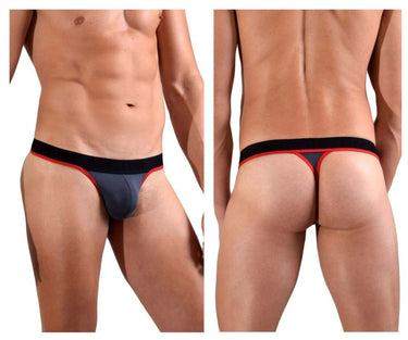 Mens Borderline Thongs Doreanse 1012 - CHR - Doreanse_1012 - CHR_Charcoal_S - 2