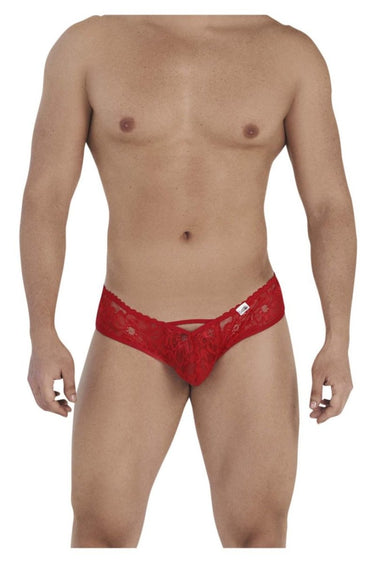 Mens Bow Jockstrap CandyMan 99535 - CandyMan_99535_Red_S/M - 1