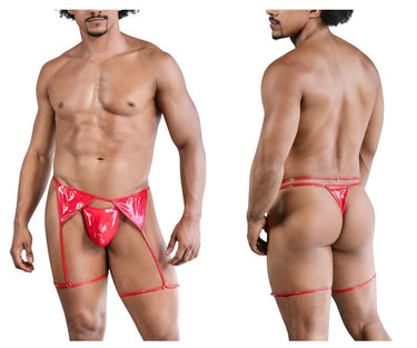 Mens Dom Outfit CandyMan 99825 - CandyMan_99825_Red_S - 1