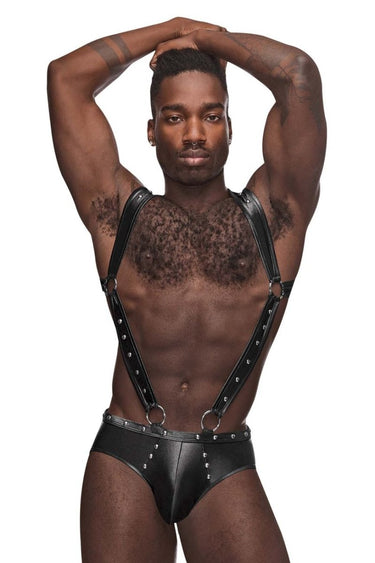 Mens Fetish Uranus Jockstrap Male Power PAK - 154 - Male Power_PAK - 154_Black_S/M - 1