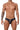 Mens Fringe Jockstrap CandyMan 99753 - CandyMan_99753_Black_S/M - 1