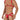 Mens Harness - Bra Two Piece Set CandyMan 99731 - CandyMan_99731_Red_S/M - 4