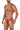 Mens Harness - Bra Two Piece Set CandyMan 99731 - CandyMan_99731_Red_S/M - 4