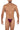 Mens Holes in One Bikini CandyMan 99710 - CandyMan_99710_Burgundy_S/M - 1