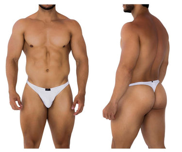 Mens Jacquard Thongs Xtremen 91200 - Xtremen_91200_White_S - 2