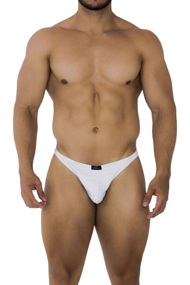 Mens Jacquard Thongs Xtremen 91200 - Xtremen_91200_White_S - 1