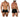 Mens Jacquard Trunks Xtremen 91196 - Xtremen_91196_Black_S - 1
