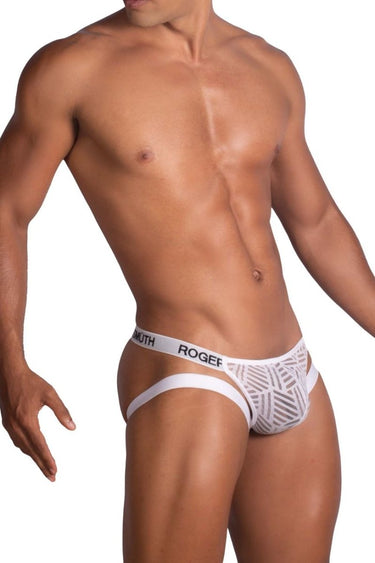 Mens Jockstrap Roger Smuth RS071 - Roger Smuth_RS071_White_S - 1