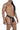 Mens Lace Garter Thongs CandyMan 99803 - CandyMan_99803_Black_S/M - 4