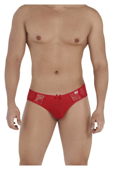 Mens Lace Jockstrap CandyMan 99538 - CandyMan_99538_Red_S/M - 1