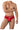 Mens Lace Thongs CandyMan 99647 - CandyMan_99647_Red_S/M - 1