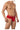 Mens Lace Thongs CandyMan 99647 - CandyMan_99647_Red_S/M - 4