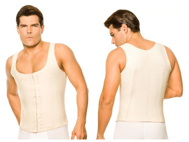 Mens Latex Men Girdle Body Shaper Ann Chery 2033 - Ann Chery_2033_Beige_XS (30) - 2