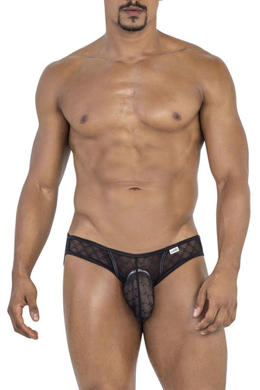 Mens Mesh Briefs CandyMan 99812 - CandyMan_99812_Black_S - 1