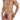 Mens Mesh G - String Thongs CandyMan 99795 - S/M - Burgundy - CandyMan_99795_Burgundy_S/M - 4