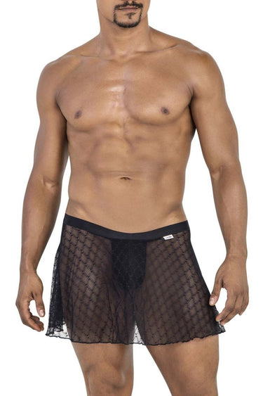 Mens Mesh Skirt CandyMan 99813 - CandyMan_99813_Black_S/M - 1