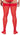 Thigh Highs - Mens Mesh Thigh Highs CandyMan 99533 - Only Size - Red - CandyMan_99533_Red_Only Size - CandyMan - 6