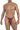 Mens Mesh Thongs CandyMan 99776 - CandyMan_99776_Burgundy_S/M - 1