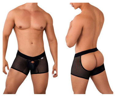 Mens Mesh Trunks CandyMan 99636 - CandyMan_99636_Black_S/M - 2