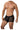 Trunk - Mens Mesh Trunks CandyMan 99636 - S/M - Black - CandyMan_99636_Black_S/M - CandyMan - 4