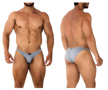 Mens Microfiber Bikini Xtremen 91204 - S - Gray - Xtremen_91204_Gray_S - 2