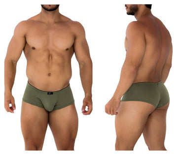 Mens Microfiber Trunks Xtremen 91175 - Xtremen_91175_Green_S - 2
