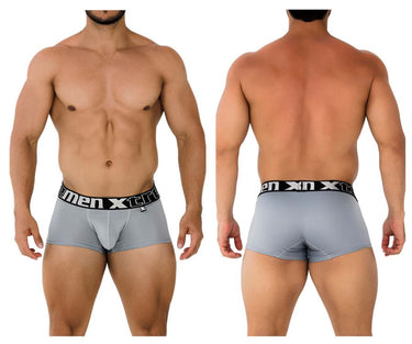 Mens Microfiber Trunks Xtremen 91202 - Xtremen_91202_Gray_S - 2