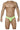 Mens Peek a Boo Thongs CandyMan 99315 - CandyMan_99315_Green_S - 2