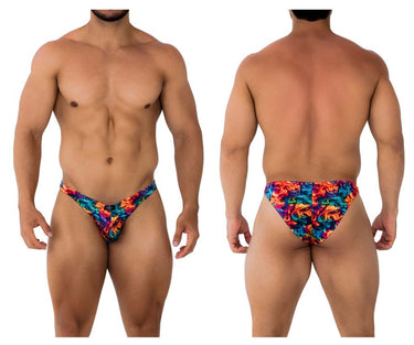 Mens Printed Bikini Xtremen 91172 - Xtremen_91172_Fire_S - 2