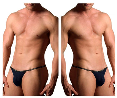 Mens Ribbed Modal T - thong Doreanse 1330 - NVY - Doreanse_1330 - NVY_Navy_S - 2
